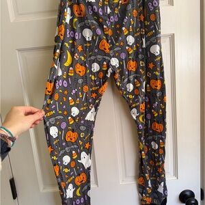 Little Sleepies Candy Corn Print Leggings